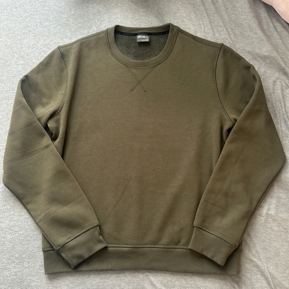 Eddie Bauer Other - Eddie Bauer Green Crewneck Pullover Sweatshirt